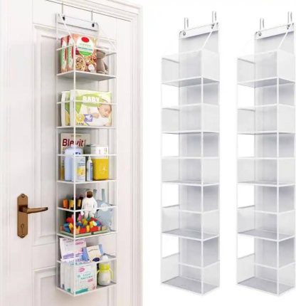 Organizer a livelli con ganci da porta - immagine 2