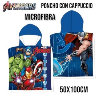 Poncho in microfibra - temi vari